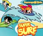 Powerpuff Kızları Surf Oyunu