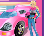 Barbie Araba Yarışı