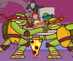 Ninja Kaplumbağalar Pizza Kavgası