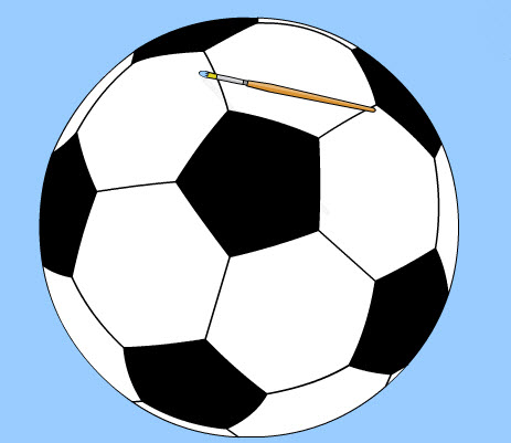 Futbol Topu Boyama