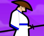 Hasır Şapkalı Samuray