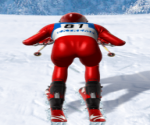 3D Dağ Kayak Yarışı