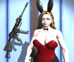 Silahlı Tavşan Kız