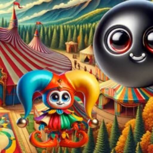 Pomni Circus Ball Toy Collector