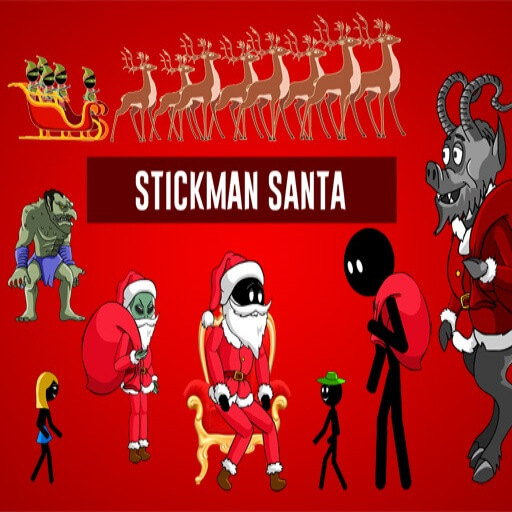 Stickman Santa