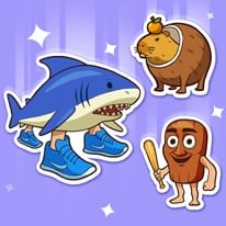 Brainrot Merge Drop Puzzles