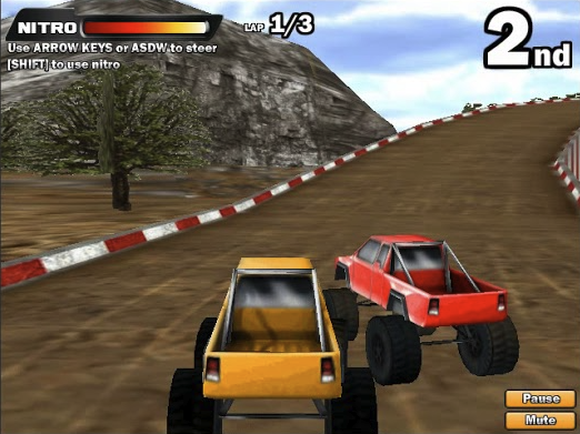 İki Kişilik 4x4 Araba Yarışı