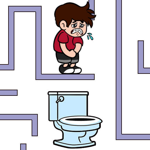 Maze Escape Toilet Rush